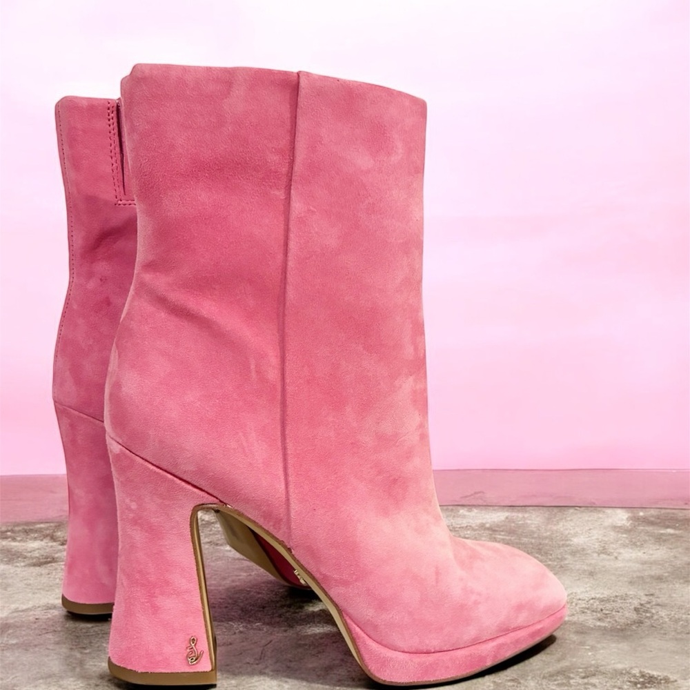 Sam Edelman NWT Pink Suede Boots